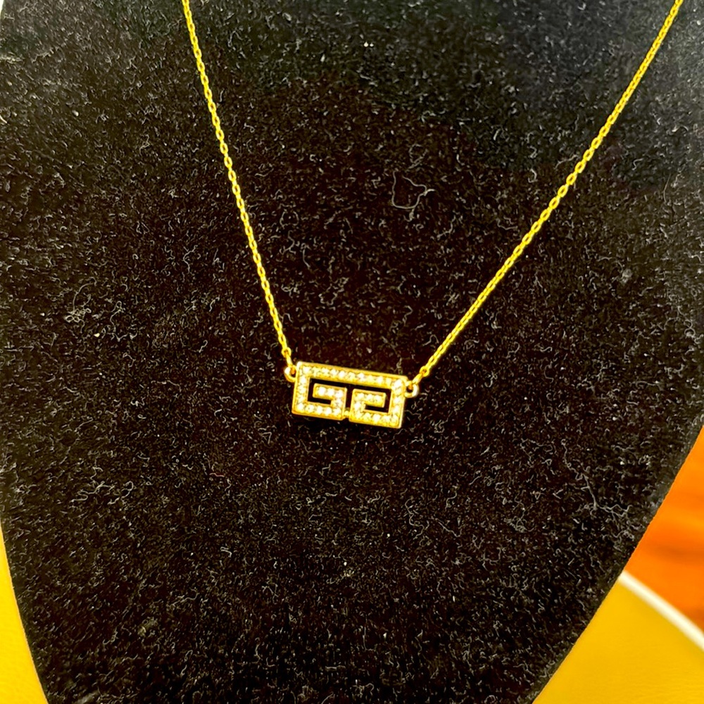 Givenchy g logo necklace